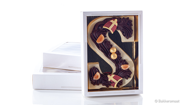 Chocoladeletter Wit