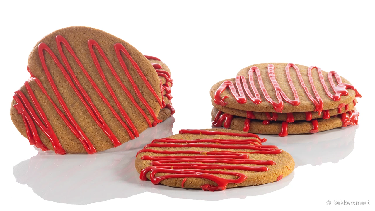 Roomboter Valentijnkoek met fondant