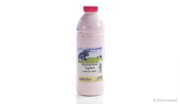 Aardbeien yoghurt